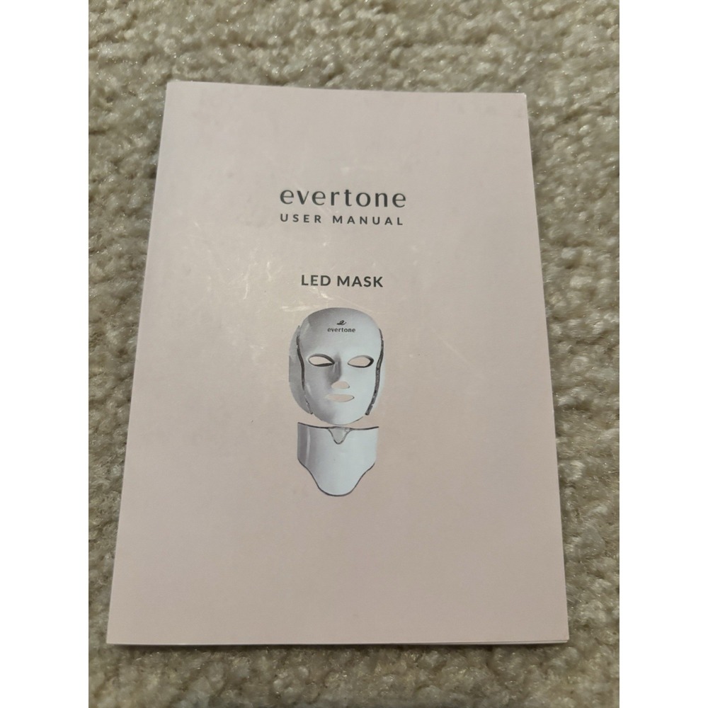 Evertone Omniglow LED Face and Neck LED Microcurrent Mask Red Light Therapy - Picture 4 of 4